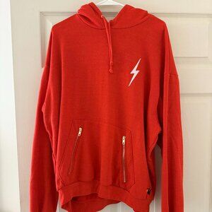 The Aviator Nation Bolt Stitch hoodie. Size Large